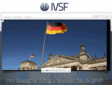 Tablet Screenshot of ivsf.de